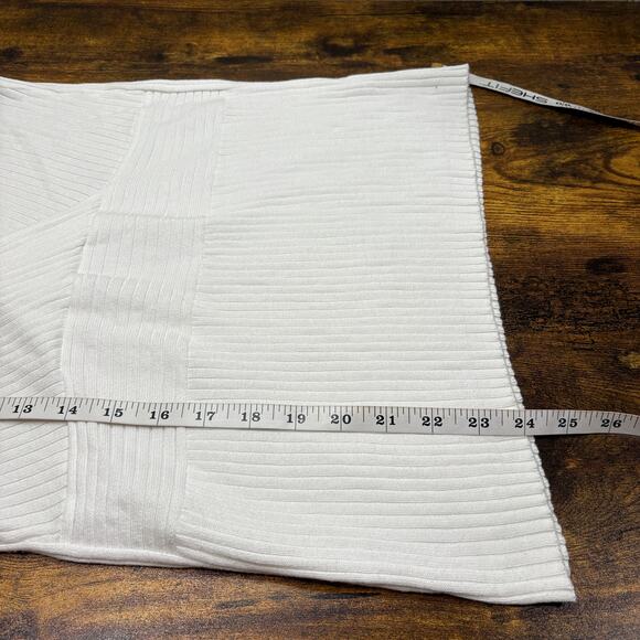 Old Navy Size L Sleeveless Knit Top Y2K Babydoll Perfect Fit Vintage Faux Wrap - Picture 6 of 13